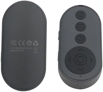 2026 Upgraded Bluetooth Camera Remote Shutter with Zoom and Front/Rear Camera Switch for Photo and Vlogging, Remote Clicker for iOS Android Smartphone, Wireless Video Scrolling for Ti*ktok (Black) - Image 7