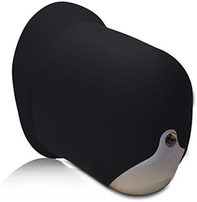 kwmobile Silicone Cover for Arlo Ultra/Arlo Pro 3 / Pro 4 Cover - TPU Protective Camera Skin with Sun Shield - Weather-Resistant - Black - Image 3