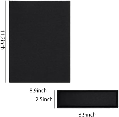 8x10 Photo Storage Box, Premium Linen Memory Box for Photos, Pictures, Certificates, Scrapbooking Supplies & Jewelry - Portable, Stackable Organizer for Home, Crafters & Collectors - Image 4