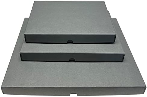 Lineco Clamshell Archival Storage Box, 18.5x24.5x1.75 Inch, Gray - Image 6
