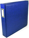 We R Memory Keepers 12x12 Photo Album Cobalt, Protect Memories and Photos, Soft, Acid-free Faux Leather, Classy Decorative Spine Label, Snag-free Rings, Includes 5 Page Protectors, Scrapbooking by WeRMemoryKeepers