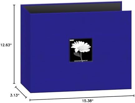 Pioneer 3-Ring Fabric Album 12"X12" - Blue - Image 3