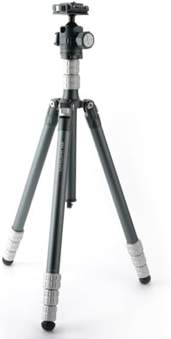 Camera Tripod Stand for Phone and Camera with 360° Ball Head Quick-Release Arca-Swiss Mount System for DSLR Camera Camcorder,Phone Max Load 17lb - Image 3