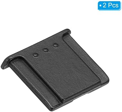PATIKIL Universal Camera Hot Shoe Cover Cap, 2 Pack Hot Shoe Cap Hot Shoe Protector Zinc Alloy Suitable for Nikon for Fujifilm for Pentax DSLR/SLR Camera, Black - Image 3