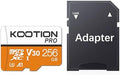 KOOTION Micro SD Card 256GB U3 TF Card with Adapter, V30, A1, Full HD, 4K UHD, UHS-I microSDXC Flash Memory Card for Smartphone by KOOTION