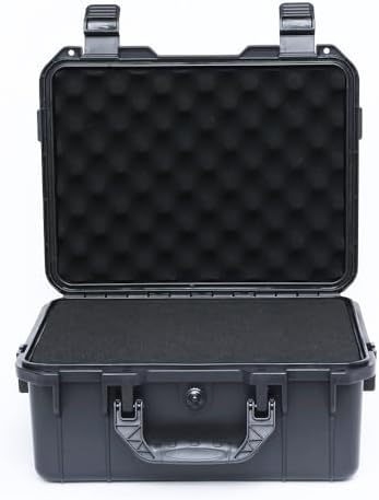 14in Waterproof Hard Shell Case with DIY Customizable Foam Insert (13 x 9.6 x 5.7in Interior) - Image 2