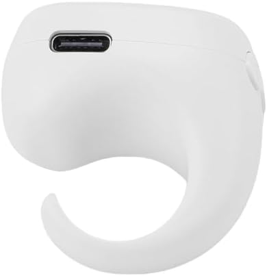 Tangxi Phone Scrolling Ring Remote Control, Wireless Page Turner for Phone Tablet Camera, Bluetooth 5.3 Air Finger Ring Mouse with a Touchpad (White) - Image 6