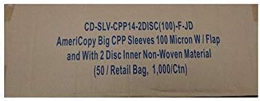 100 Clear CPP Movie Plastic Sleeves + 2 Disc Non-Woven Sleeves by StarTechDeals (Limited Edition) - Image 3