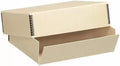 Lineco Museum Archival Storage Box, Drop Front, 11.75x15.25x3 in, Tan by Lineco