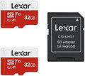 Lexar E-Series 32GB Micro SD Card 2 PK microSDHC UHS-I Flash Memory Card by Lexar
