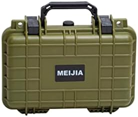 MEIJIA Portable All Weather Waterproof Protective Hard Case, Small Camera Case,Dry Case with Customizable Foam,Fit Use of Drones, Camera,Equipments, 11.65 ”x8.35”x3.78” - Image 2