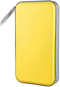 Siveit CD DVD Cases 96 Capacity Disc Storage Binder for Car(Yellow) by Siveit