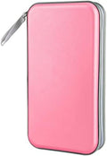 Siveit CD DVD Cases 96 Capacity Disc Storage Binder for Car(Light Pink) by Siveit