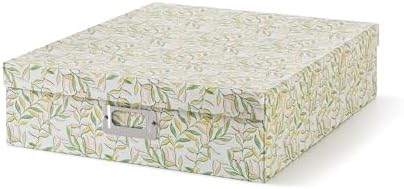 Soul & Lane - Photo Memory Storage Box, 14.8x13x3.7 In, Citrus Garden by SoulLane