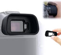 JJC Silicone Eyecup Viewfinder for Canon EOS R7 Camera with Extended Design by JJC