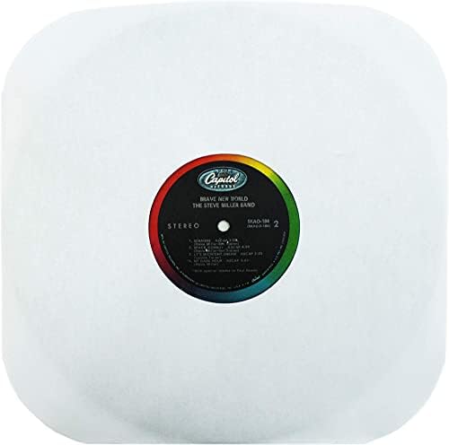 (25) Archival Quality Acid-Free Heavyweight Paper Inner Sleeves with Hole for 12 inch Vinyl Records - Durable 20# Paper - Easy Record Insertion - #12IW - Image 3