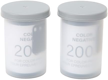 2 Rolls 35mm Camera Color Film ISO 200, High Saturation HD Color Negative Film for 135 Cameras, 8 Exposures per Roll with Storage Cases for Portraits and Action - Image 2