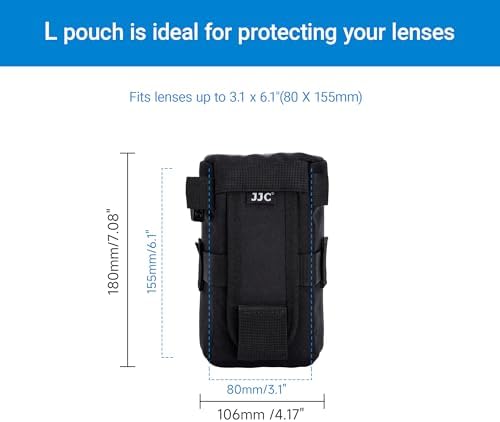 JJC Camera Lens case for NIKKOR 70-300mm Fuji XF 70-300mm Lens - Image 3