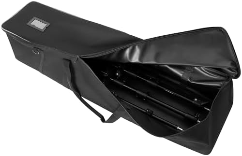 Multifunctional Tripod Bag 45 X 10 X 10 Inches / 114 X 25 X 25 cm Heavy Duty Tripod Carrying Case with Handle for Lights, Speakers, Cameras, Booms, Microphone Stands, Black - Image 2