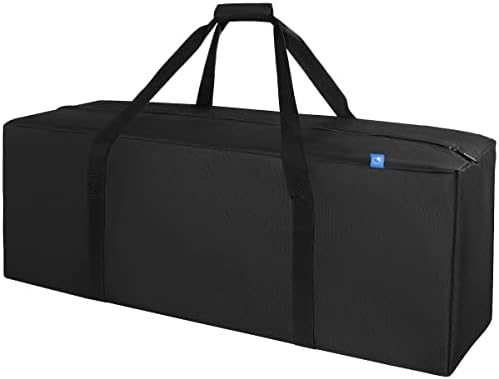 COOLBEBE 36-Inch Large Travel Duffle Bag, 100L Heavy Duty Luggage, Black by COOLBEBE