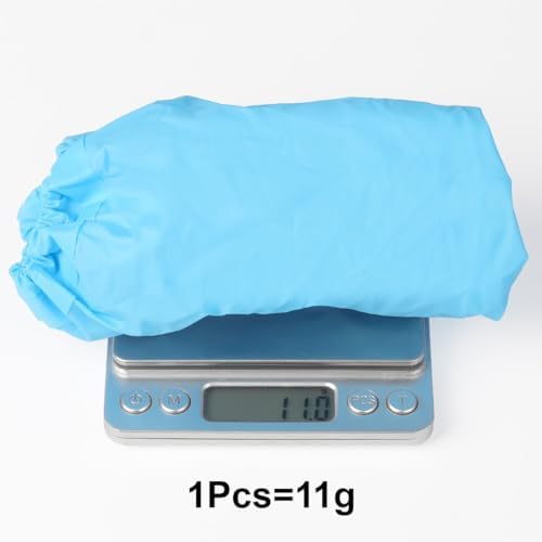 Yeios 100 Pack Waterproof Disposable Shoe Covers CPE Non Slip for Rain Mud - Image 4
