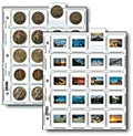 Print File 35mm Slide Pages Holds Twenty 2x2" Mounted Transparencies, Top Loading, Pack of 100 by PrintFileArchivalStorage