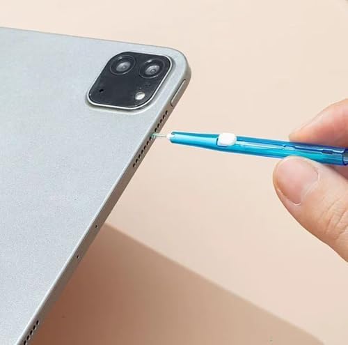 5pcs Cell Phone Cleaning Kit Dual Side Multifunction Tools Anti-Clogging Nylon Brushes & Hook Cleaner for iPhone 17 Pro Max Charging Port, Phone Speaker Mini Cleaning Kits - Image 3