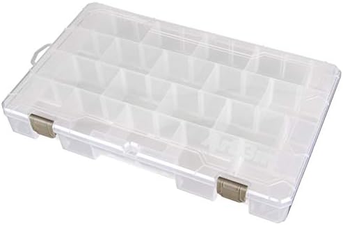ArtBin Large Solutions Box Clear Art & Craft Organizer with Dividers - Plastic Storage Case for Convenient and Versatile Storage - Ideal for Various Craft Supplies - Image 2