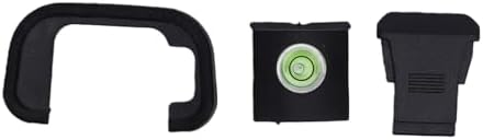 Jiawu Viewfinder Eyecup, Soft Silicone Blocks Stray Light Comfortable Viewing Hot Shoe Cover, Hot Shoe Level with Easy Install Portable for RP R8 Cameras - Image 5