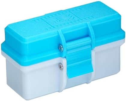 35mm Film Storage Case, 3-Roll 135 Film Canister Holder with Snap Latch, PET Film Organizer by Unknown