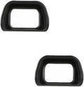2 Pack Camera Eyecup Viewfinder Protector Eyepiece Compatible for Sony A6300 A6100 A6000 NEX-6 NEX-7 Replaces FDA-EP10 Eyepiece by Keabroir