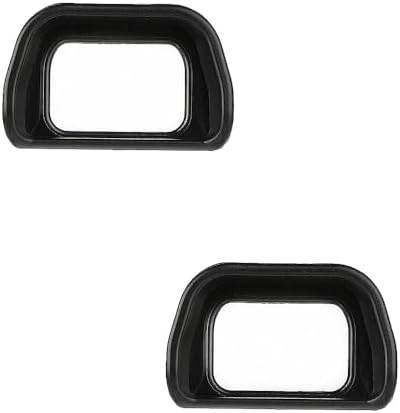 2 Pack Camera Eyecup Viewfinder Protector Eyepiece Compatible for Sony A6300 A6100 A6000 NEX-6 NEX-7 Replaces FDA-EP10 Eyepiece by Keabroir