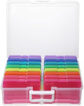 novelinks Photo Storage Box and 16 Inner 4" x 6" Photo Storage Containers by novelinks