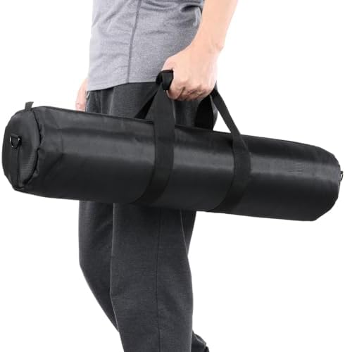 24x5x5 inch/60x13x13cm Tripod Carrying Case Heavy Duty Oxford Photographic Package Bag with Shoulder Strap Padded for Light Stand, Tripods, Monopods, Umbrellas, Softbox, Boom Stands - Image 5