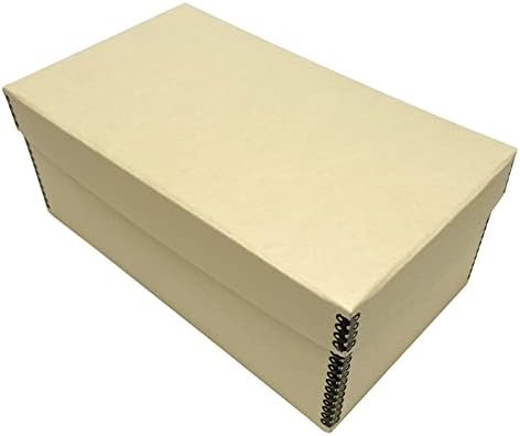 Lineco Archival Photo Card Box, Museum-Quality Storage, 4x6x12 Inch, Tan - Image 6