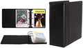 2Fold Binder for Holding Broadway Play Program and Theater Programs with 30 Custom Sheet Protectors - PU Leather - Fits Programs from Mid 1980s to Modern (Black EmbossedP) by 2Fold