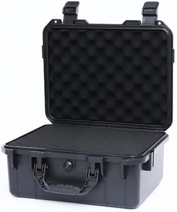 14in Waterproof Hard Shell Case with DIY Customizable Foam Insert (13 x 9.6 x 5.7in Interior) by AxiGear