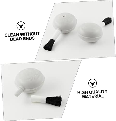 8 Piece Lens Blower Brush Cleaning Kit 2 in 1 ABS White - Image 6