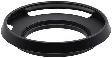 40.5mm Hollow Lens Hood 40.5mm Screw in Curved Vented Lens Hood by LingoFoto