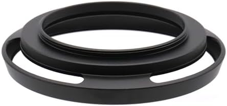 49mm Hollow Lens Hood 49mm Screw in Curved Vented Lens Hood - Image 2