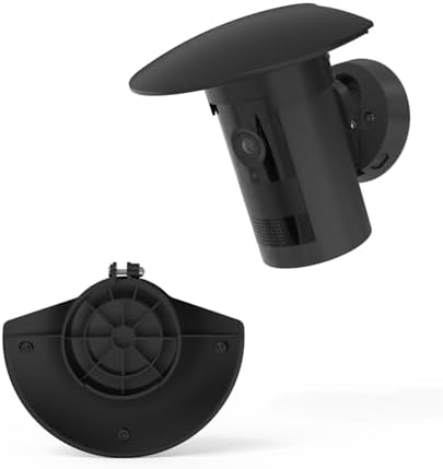Outdoor Camera Sun Rain Shade Shield Cover Compatible with R-ing Outdoor Cam Plus Camera (Black) - Image 7