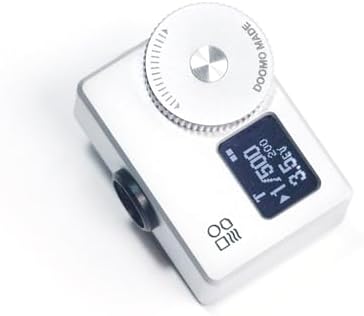 OLED Light Meter, Meter S, New Screen Design, Real-time Metering and One-Button Metering for Vintage Cameras (Chrome) by DOOMOMADE
