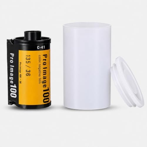 JOVITEC White 20 Pack Film Canisters with Caps, 35 mm Empty Camera Reel Storage Containers Case with Lids, Films Developing Processing Tube for Storing Films, Small Accessories - Image 7