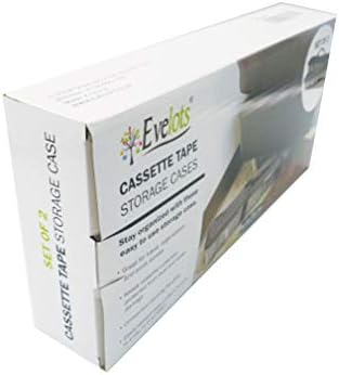 Evelots Cassette Tape Storage Bag, Holds 100 Tapes with Cases - Image 7