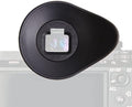 Foto&Tech Oval Soft Rubber A7 Eyecup, Eye Cup Cover Eyepiece Viewfinder Compatible with Sony α7II, α7SII, α7RII, α7R, α7S, α7, α58 by FOTO%26TECH