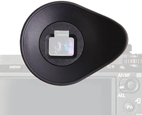 Foto&Tech Oval Soft Rubber A7 Eyecup, Eye Cup Cover Eyepiece Viewfinder Compatible with Sony α7II, α7SII, α7RII, α7R, α7S, α7, α58 by FOTO%26TECH