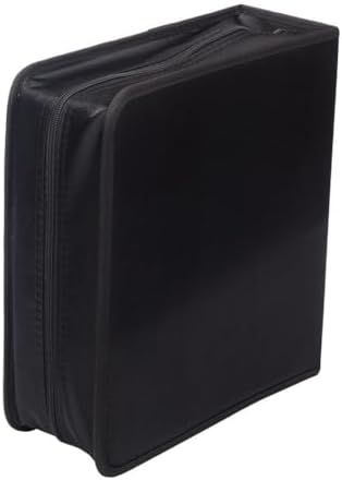 256 Capacity CD/DVD case Wallet, Storage,Holder,Booklet （Black） - Image 2