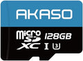 AKASO 128GB microSDXC U3 MicroSD Card- Up to 100MB/s by AKASO