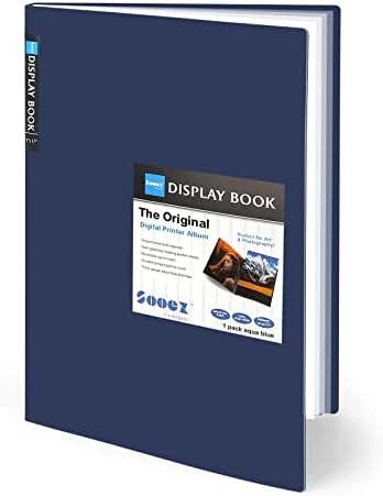 Sooez Art Portfolios 11x17", Portfolio Folder with 30 Pockets & Black Inner by Sooez