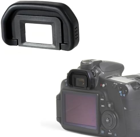 2 Pcs Eyecup EB Viewfinder Eyepiece Compatible with Canon EOS 90D 80D 70D 60D 77D 6D 6D Mark II 5D 5D Mark II 50D 40D 30D 20D 20Da 10D 60Da A2 A2E D30 D60 Camera,Replacement Eye Cup Eyepiece EB - Image 2